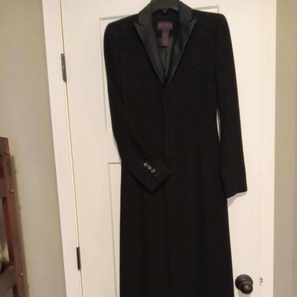Ralph Lauren Black Label Limited Collection Tuxedo Dress